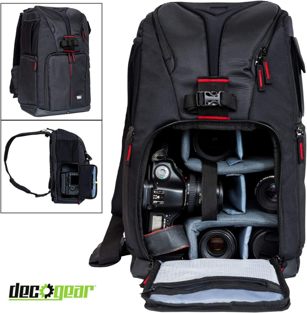 Nikon D850 45.7MP Full-Frame FX-Format Digital SLR Camera Black Body Bundle with 64GB Memory Card, Photo and Video Professional Editing Suite, Camera Sling Backpack and Cleaning Kit