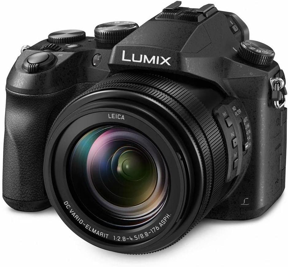 Panasonic Lumix DMC-FZ2500 Digital Camera - Bundle with Camera Case, 32GB SDHC U3 Card, Memory Wallet, Cleaning Kit, SD Card Reader, MAC Software Package