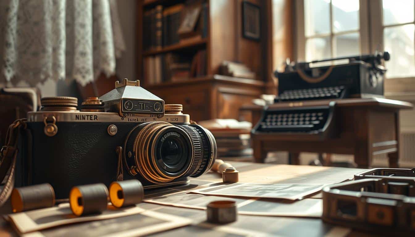 antique camera photography