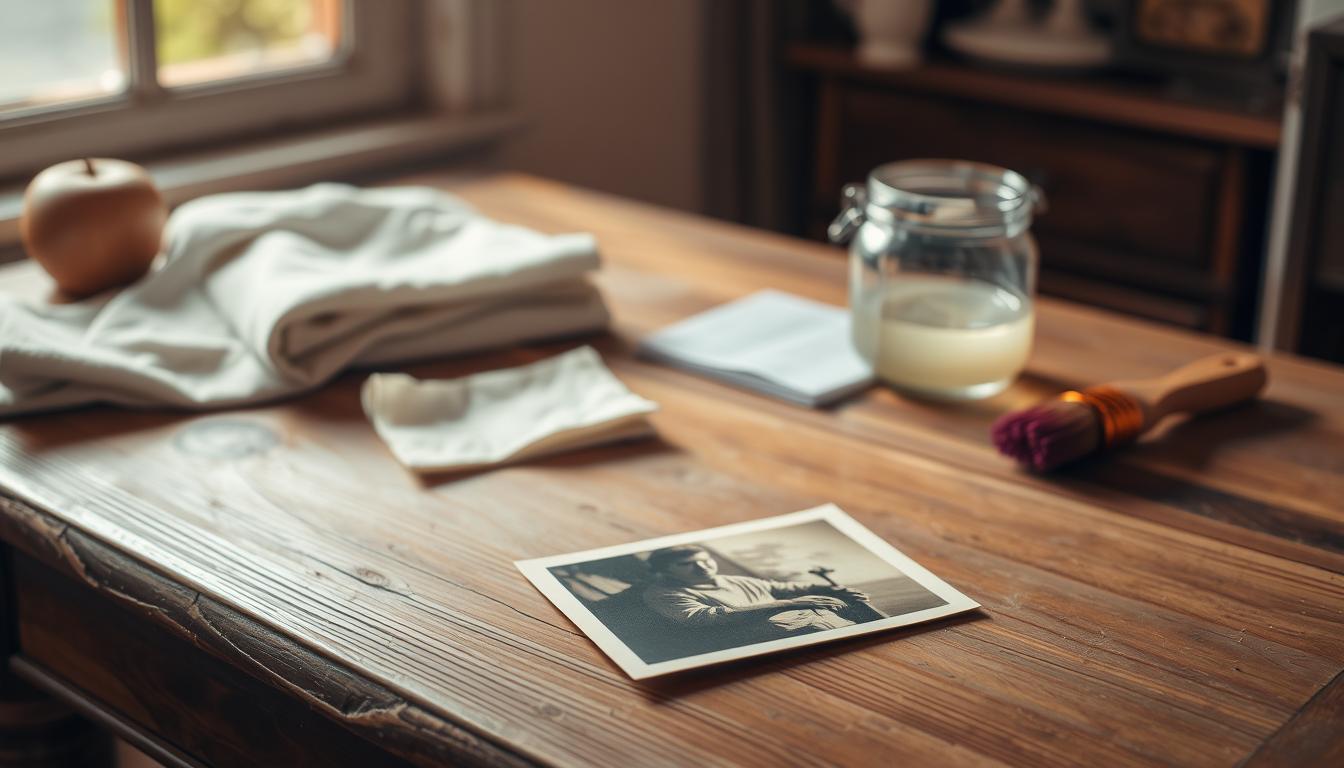 how to clean old photographs