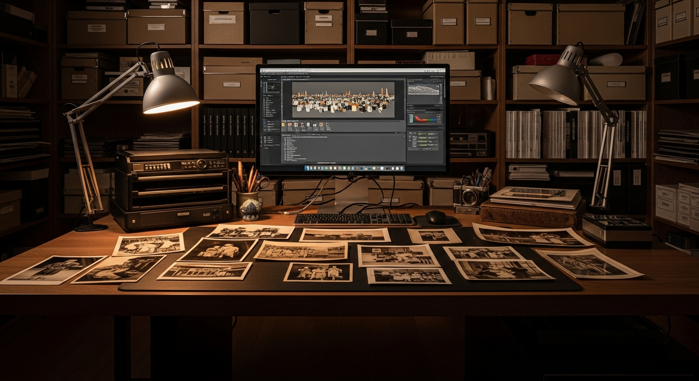 how to label photograph