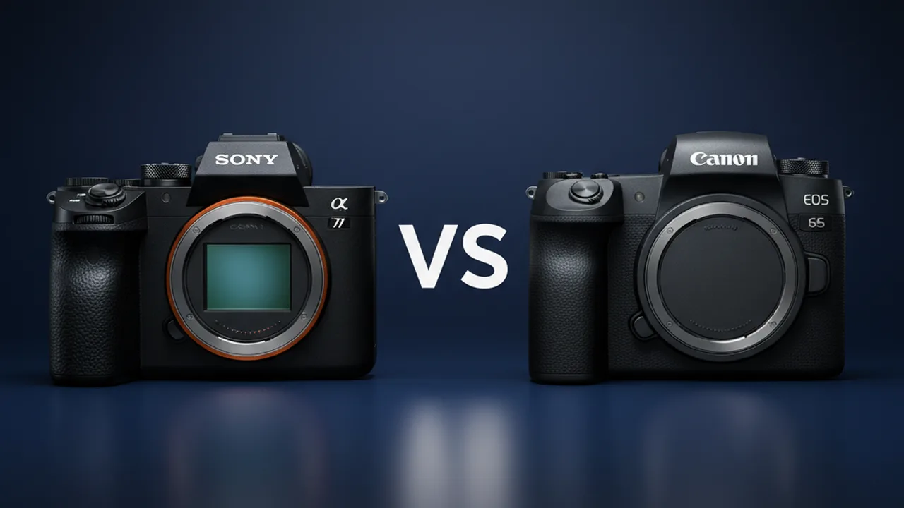 Sony A7 IV vs Canon R6 II comparison side by side