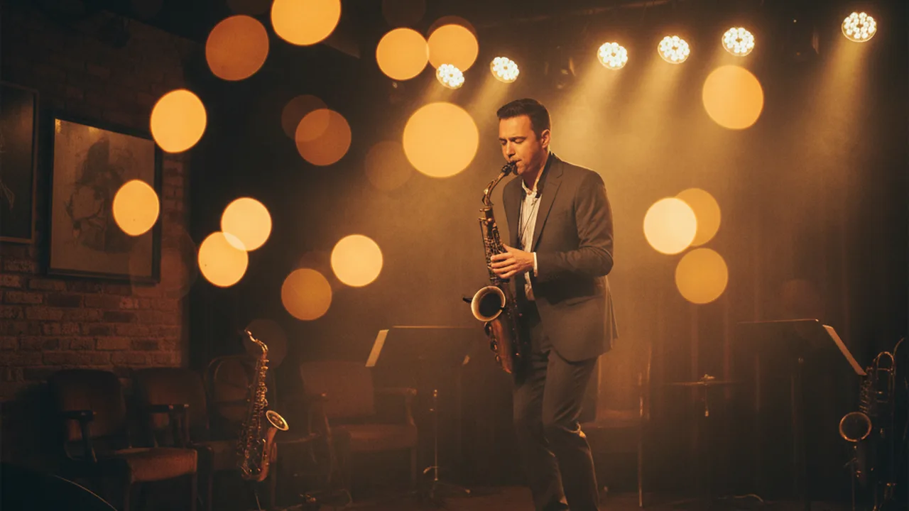 Low light photography in dimly lit interior scene